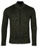 Baileys Cardigan Zip Allover 2-Tone Cardigan Dark Green