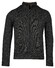 Baileys Cardigan Zip Lined Top Cable Single Knit Cardigan Navy