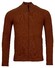 Baileys Cardigan Zip Single Knit Cardigan Deep Red