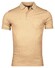 Baileys Chestpocket Two-Tone Piqué Polo Beige