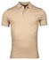Baileys Chestpocket Two-Tone Piqué Polo Deep Sand