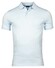 Baileys Chestpocket Two-Tone Piqué Polo Pastel Blauw