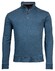 Baileys Cotton Wool Sweat Halfzip Doubleface Interlock Pullover Raf Blue