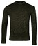 Baileys Crew Neck Allover 2-Tone Pullover Dark Green