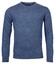 Baileys Crew Neck Lambswool Pullover Mid Denim Blue