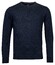 Baileys Crew Neck Lambswool Single Knit Pullover Navy