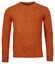 Baileys Crew Neck Lambswool Single Knit Trui Deep Orangered