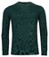 Baileys Crew Neck Pullover Allover Structure Knit Trui Bottle Green