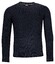 Baileys Crew Neck Pullover Allover Structure Knit Trui Donker Blauw