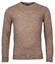 Baileys Crew Neck Pullover Single Knit Lambswool Pullover Beige