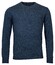Baileys Crew Neck Pullover Single Knit Lambswool Pullover Blue