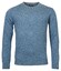 Baileys Crew Neck Pullover Single Knit Lambswool Pullover Winter Blue