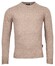 Baileys Crew Neck Pullover Single Knit Lambswool Trui Khaki