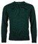 Baileys Crew Neck Pullover Single Knit Scottish Lambswool Pullover Bottle Green