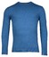 Baileys Crew Neck Single Knit Pima Cotton Pullover Denim Blue