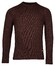 Baileys Crew Neck Single Knit Pullover Aubergine