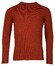 Baileys Crew Neck Subtle Structure Pattern Trui Stone Red