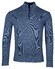 Baileys Half Zip Allover 2-Tone Pullover Mid Blue