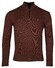 Baileys Half Zip Allover 2-Tone Trui Deep Red