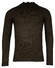 Baileys Half Zip And Buttons Subtle Rib Details Pullover Dark Green