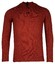 Baileys Half Zip And Buttons Subtle Rib Details Pullover Deep Red