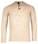 Baileys Half Zip And Buttons Subtle Rib Details Pullover Off White