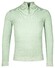 Baileys Half Zip Body And Sleeves Two-Tone Structure Jacquard Pullover Pastel Green