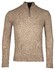 Baileys Half Zip Faux-Uni Pullover Dark Sand