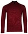 Baileys Half Zip Faux-Uni Pullover Deep Red