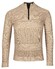 Baileys Half Zip Multi Structure Knit Pullover Beige