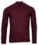 Baileys Half Zip Single Knit Trui Aubergine