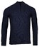 Baileys Half Zip Single Knit Trui Navy