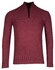 Baileys Half Zip Structure Knit Pullover Cerise