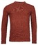 Baileys Lamswol Ronde Hals Single Knit Trui Stone Red