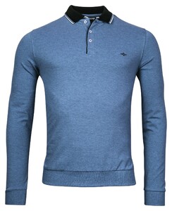 Baileys Long Sleeves Uni Piqué Polo Insignia Blue