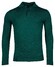 Baileys Merino Blend Pullover Polo Collar Buttons Single Knit Pullover Dark Green