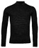 Baileys Merino Pullover Polo Collar Buttons Single Knit Pullover Black