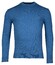 Baileys Pima Cotton Turtle-Neck Single Knit Trui Denim Blue