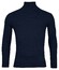 Baileys Pima Cotton Uni Color Single Knit Rollneck Pullover Dark Blue