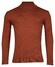 Baileys Pima Cotton Uni Color Single Knit Rollneck Trui Deep Orange