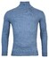 Baileys Pima Cotton Uni Color Single Knit Rollneck Trui Midden Blauw