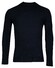 Baileys Pima Cotton Uni Color Turtleneck Single Knit Pullover Navy