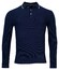 Baileys Pullover Polo Cotton Structure Knit Trui Navy