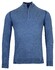 Baileys Pullover Shirt Style Zip Plated Trui Winter Blue