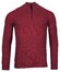 Baileys Pullover Shirt Style Zip Single Knit Lambswool Pullover Bordeaux