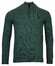 Baileys Pullover Shirt Style Zip Single Knit Lambswool Trui Bottle Green