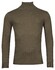 Baileys Roll Neck Pullover Single Knit Cotton Cashmere Pullover New Khaki