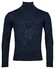 Baileys Rollneck Merino Single Knit Pullover Dark Blue