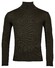 Baileys Rollneck Merino Single Knit Pullover Dark Green