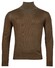 Baileys Rollneck Merino Single Knit Trui Bruin